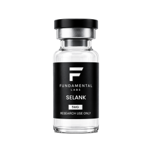 Selank research peptide vial — Live Fundamental