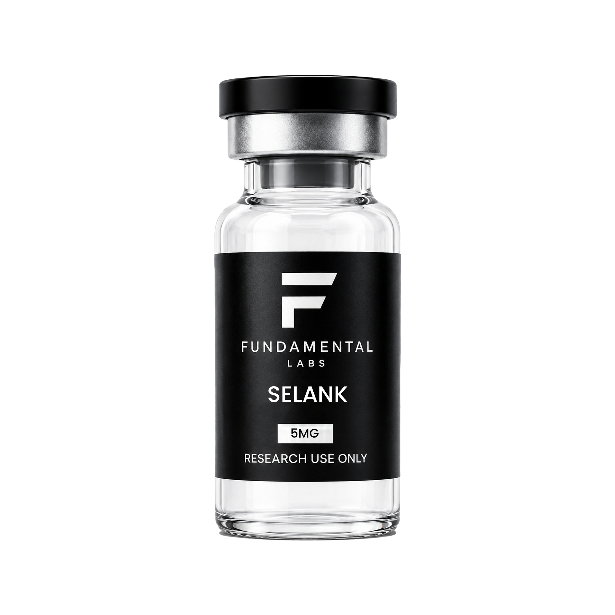 Selank research peptide vial — Live Fundamental